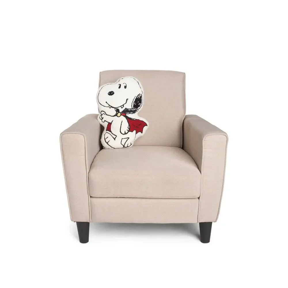 Peanuts Snoopy Shaped Sherpa Pillow Halloween Vampire Cape Dracula Costume NEW